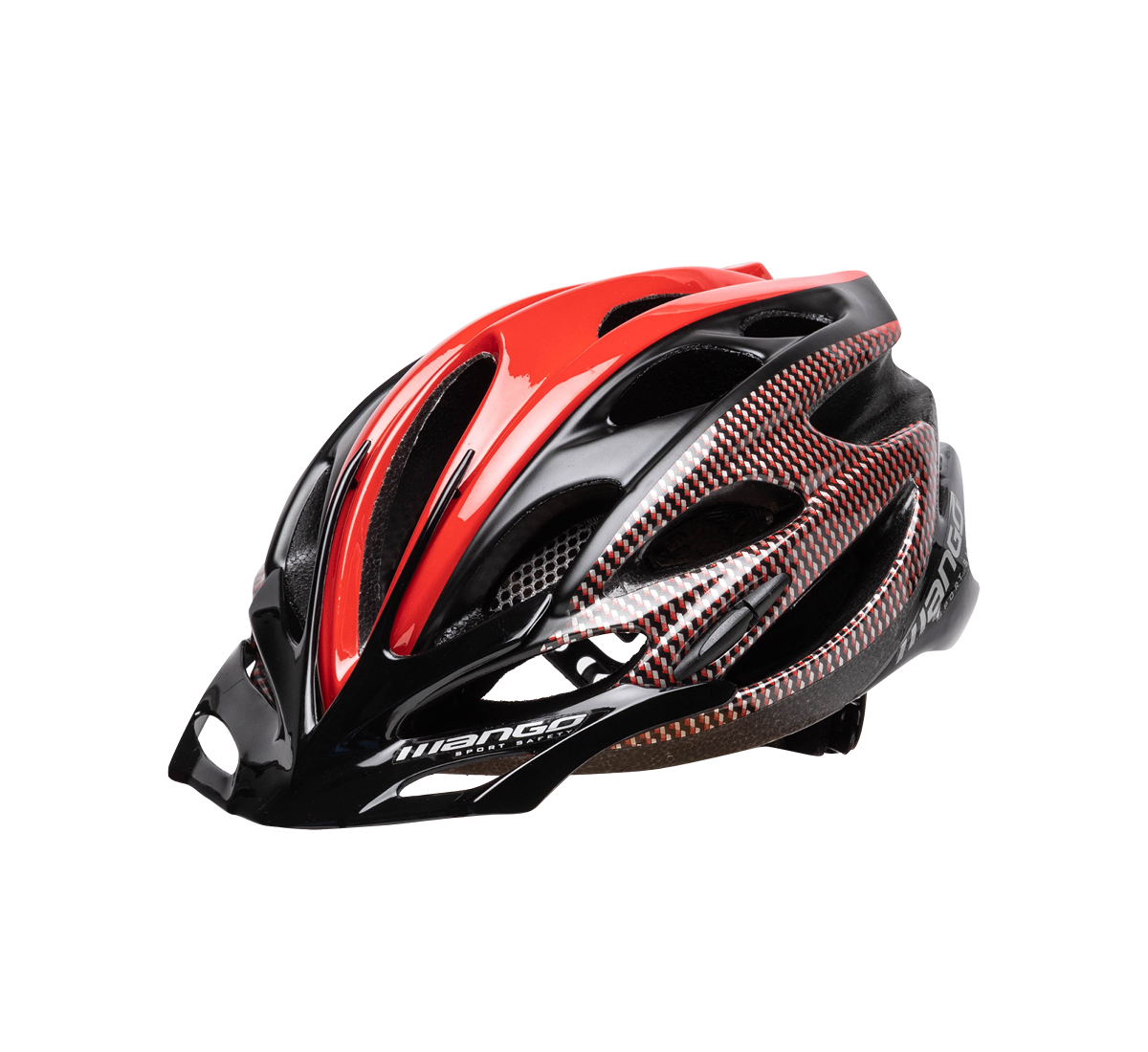 black-red carbon design shiny